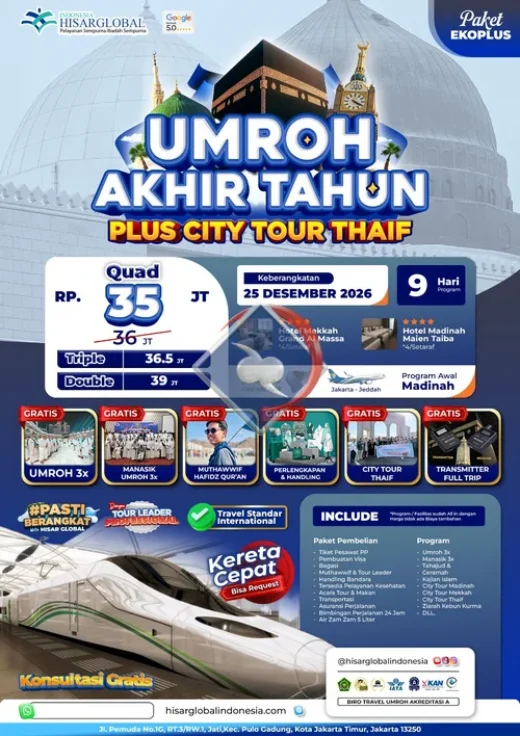Umroh Akhir Tahun