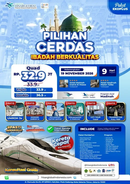 Umroh Pilihan Cerdas Ibadah Berkualitas
